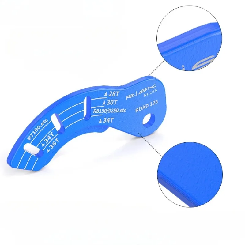 Road Bike 12T Electric Rear Derailleur Adjuster Adjustment Gauge Guide Tool Chain Gap Tool For R7100 R7150 RX820 R8150
