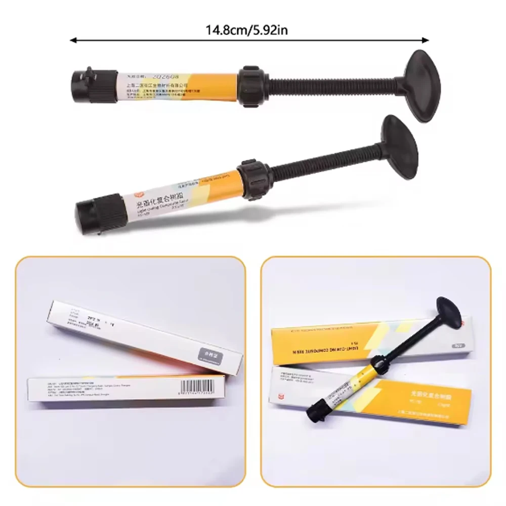 

Dental Light Curing Composite Resin for Tooth Restoration Materials Nano Hybrid Flowable Total Etch Adhesive A1 A2 A3 Universal
