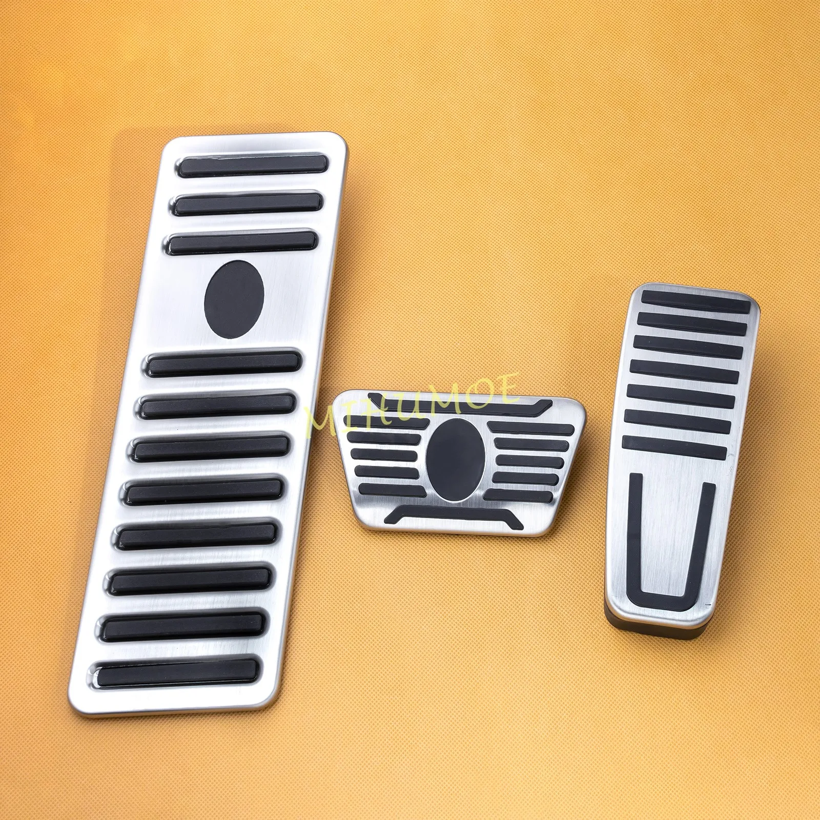 Para 2014-2024 Maserati Ghibli Levante Quattroporte LHD reposapiés de acero inoxidable freno muerto Pedal de Gas cubierta embellecedora 2023 2022