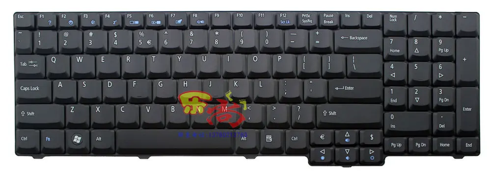 New Replacement FOR ACER Aspire 5737Z 7000 7100 7110 US version of the keyboard black