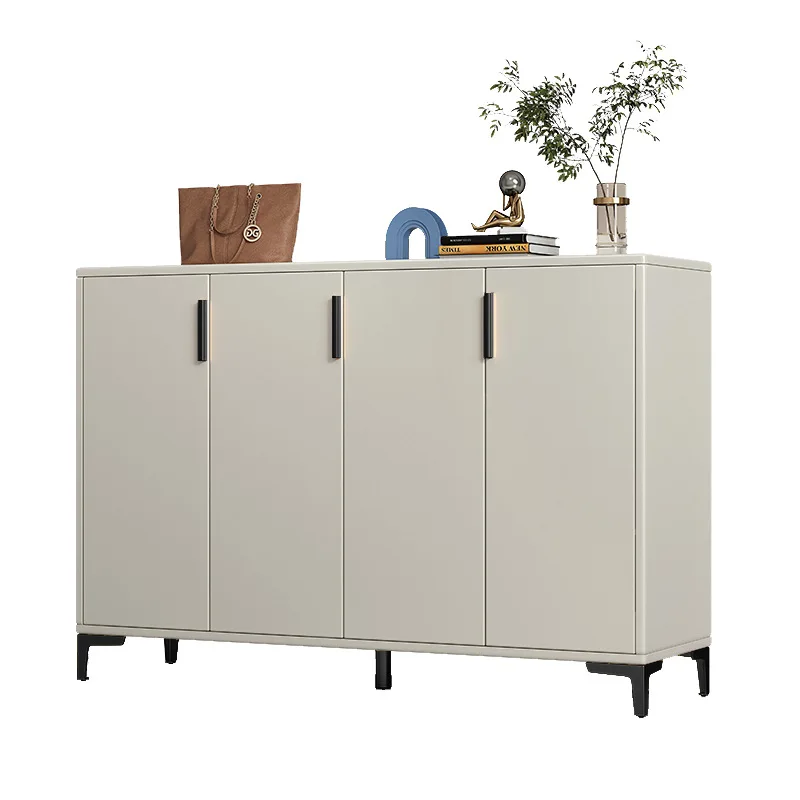 

Light luxury shoe cabinet, simple modern foyer storage balcony storage cabinet outside the corridor at the entrance of the home
