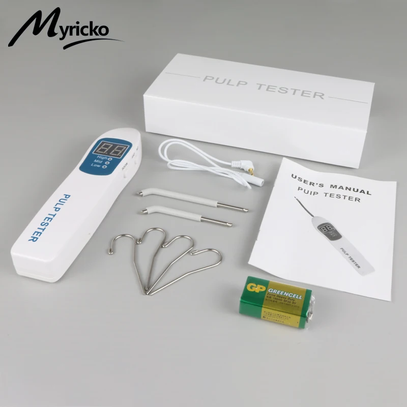 Dental Pulp Tester Testing Medical Tooth Vitality Tester Oral Teeth Nerve Vitality Endodontic State Tester Pulp Vitality Test