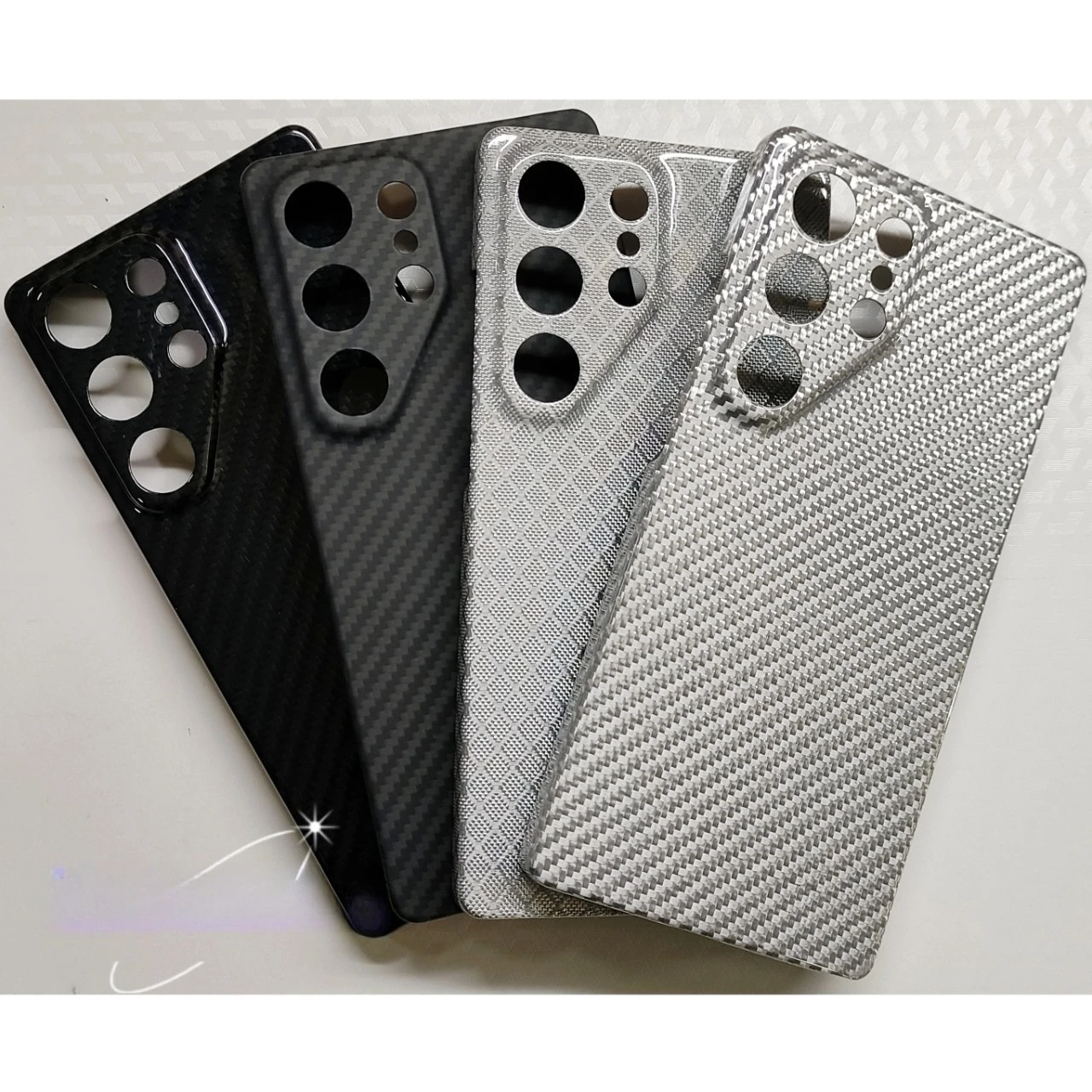 

Для Samsung Galaxy S25 ultra чехол из твердого углеродного волокна, тонкая защитная задняя крышка, полное покрытие