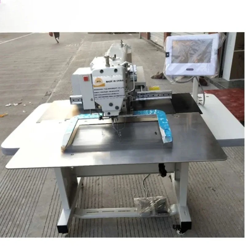 Automatic Computer Design Pattern Garment Sewing Machine Computerized Interlock Webbing Sling Pattern Sewing Equipment
