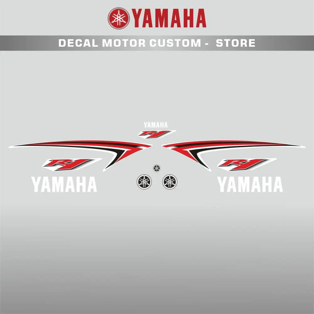 

Body decoration protection Fairing sticker motorcycle decal 270468 for YAMAHA YZF R1 YZFR1 2009-2014 2010 2012 2011 2013