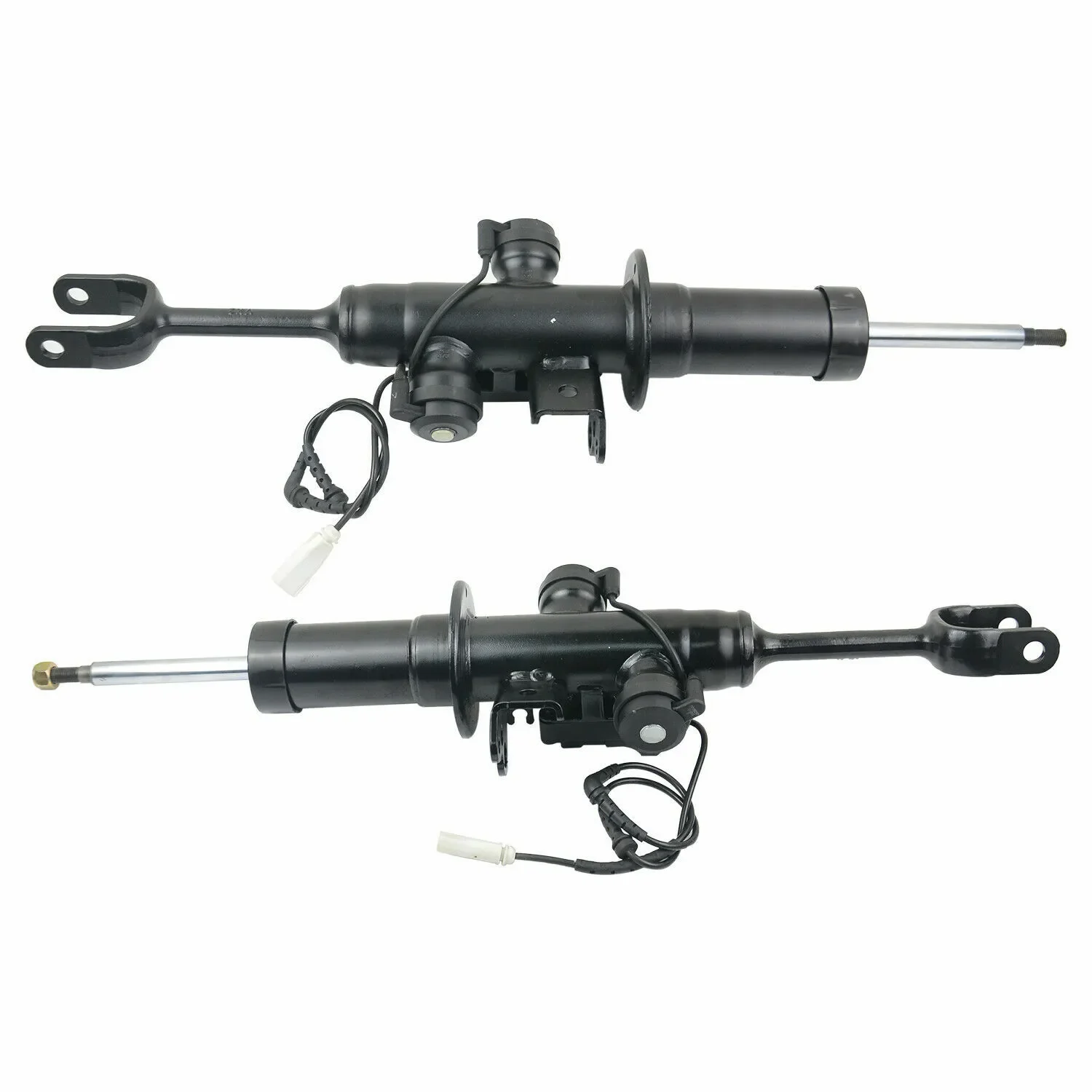 Pair Front Shock Absorbers W/h EDC For BMW 7-Series F01 F02 F07 740i 550i 07-15