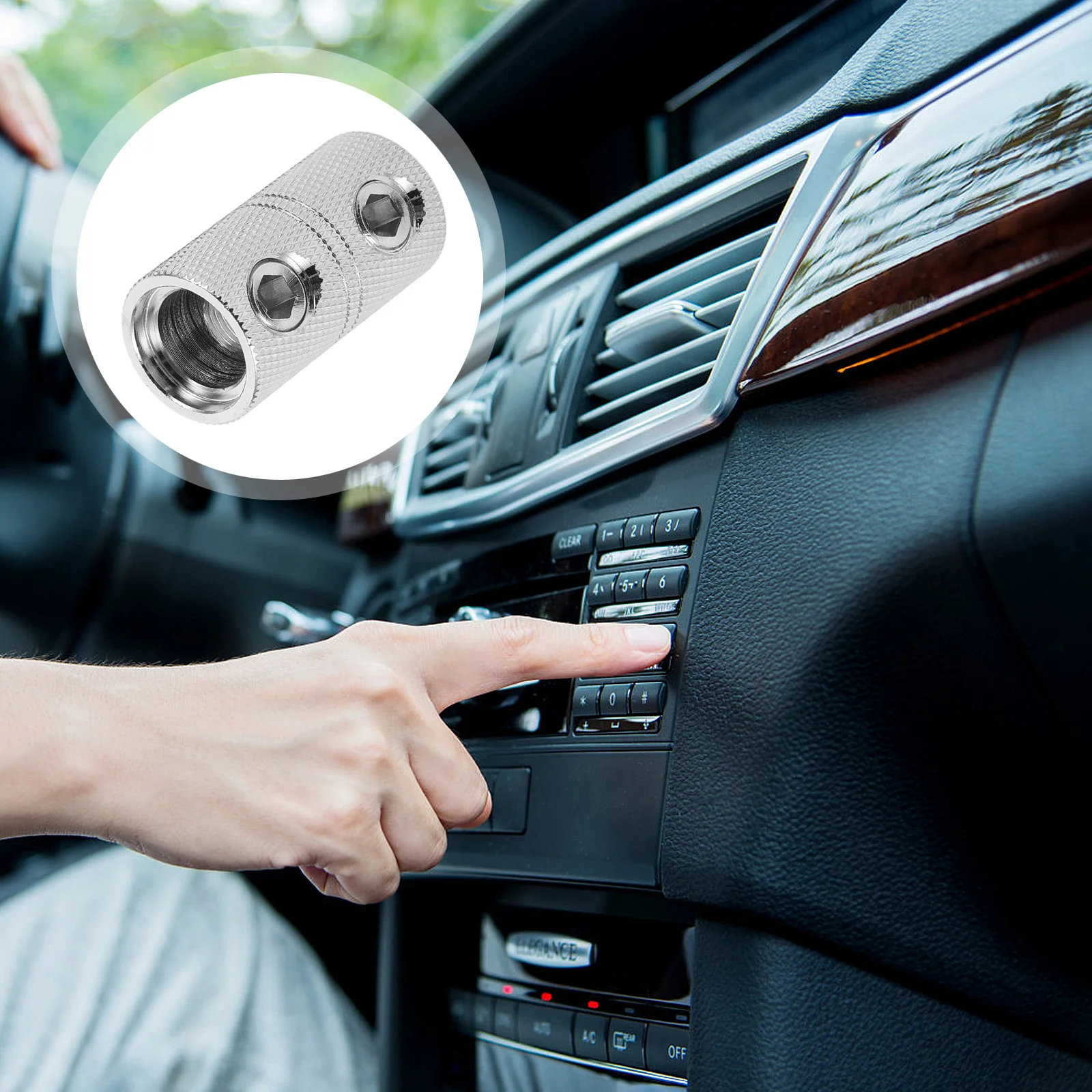 

2 pcs Brass Audio Terminal Butt Connector 1 0 Gauge Small Durable Wire Coupler Splice Crimp Electric DIY