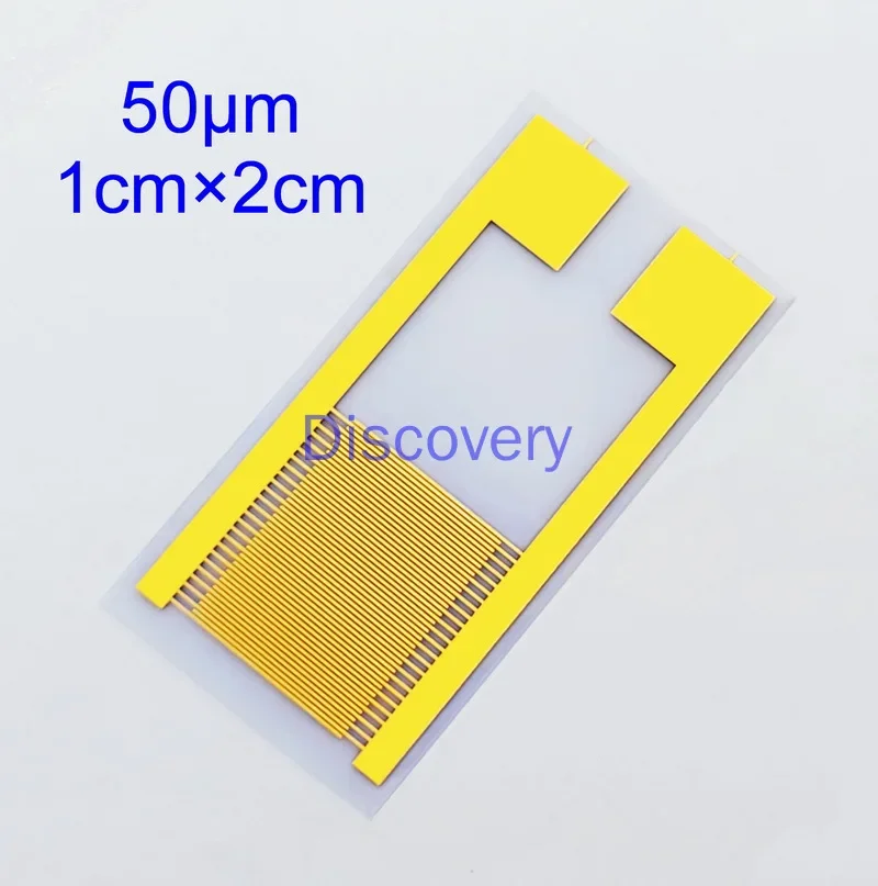 Customized 50 Micron Flexible PET Large Size Interdigital Electrode Biogas Humidity Sensor Easy to Operate