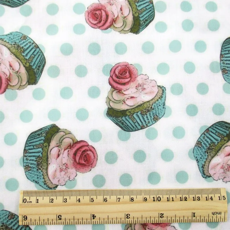 Ventilate Printed Thin Version Fashion Fabric for Handmade Patchwork Bag Dress Clothing Cloth Diy By The Meter Sewing Material