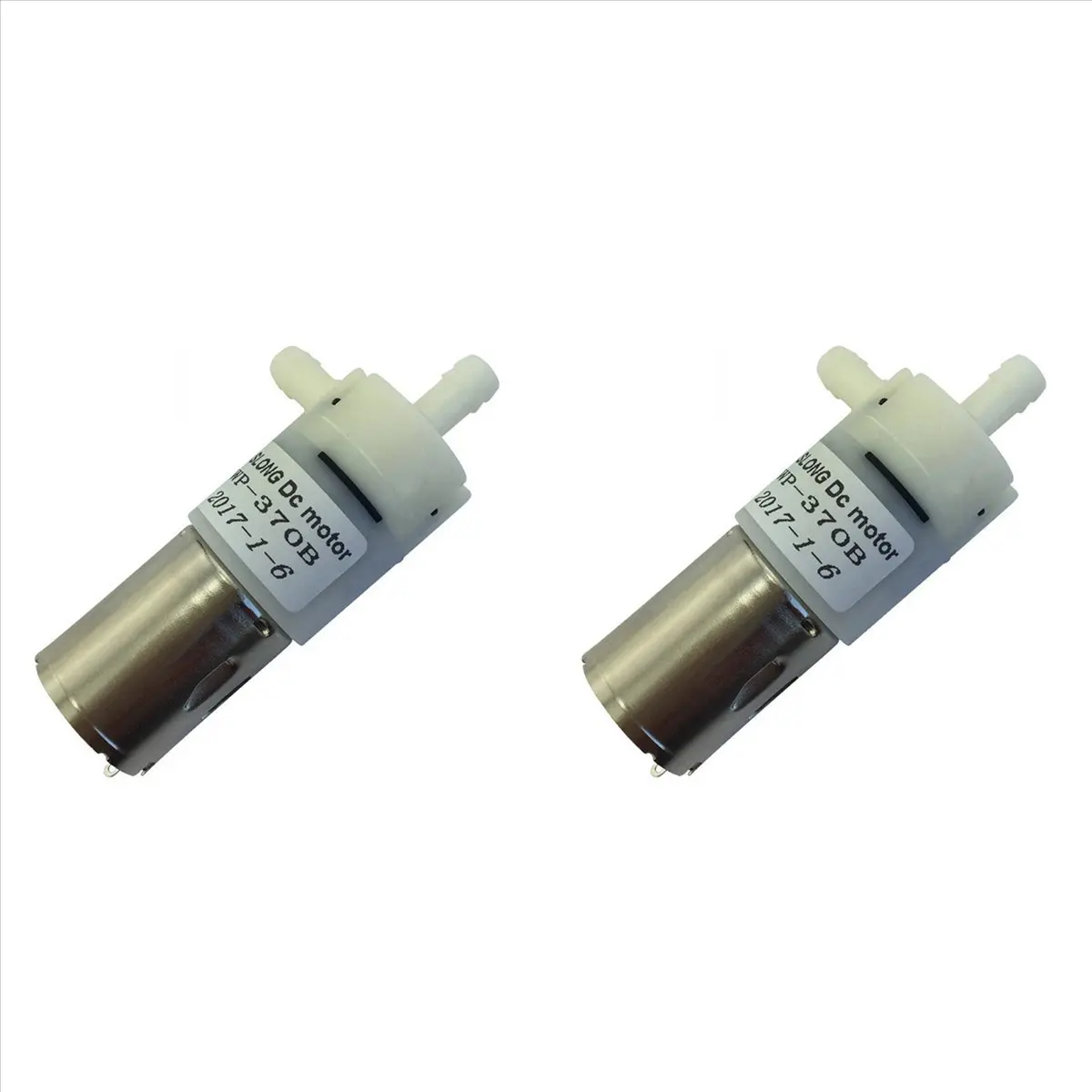 Delighted- 2X WP-370B DC Mini Water Pump 12V High Pressure Pump Household Self-Priming High Flow Mini Water Pump Motor