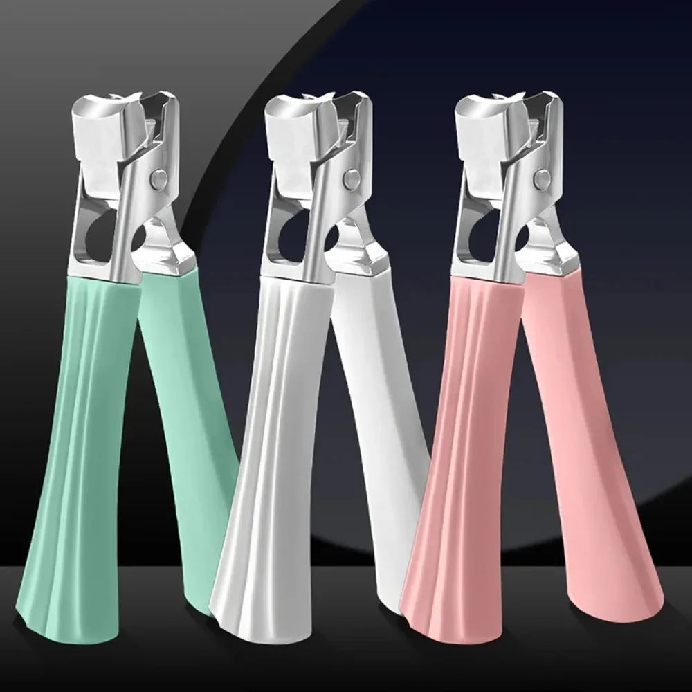 

​ Профессиональные кусачки для ногтей из нержавеющей стали для толстых и жестких ногтей на ногах, инструмент для маникюра и педикюра с широким отверстием ​