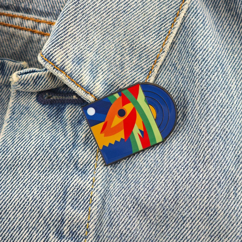 TV On The Radio Dear Science Brosche Vinyl-Schallplatte Metall-Abzeichen Indie-Rock-Album Emaille-Pin Musik-Fan-Geschenk Schmuck-Accessoires – Detail 8