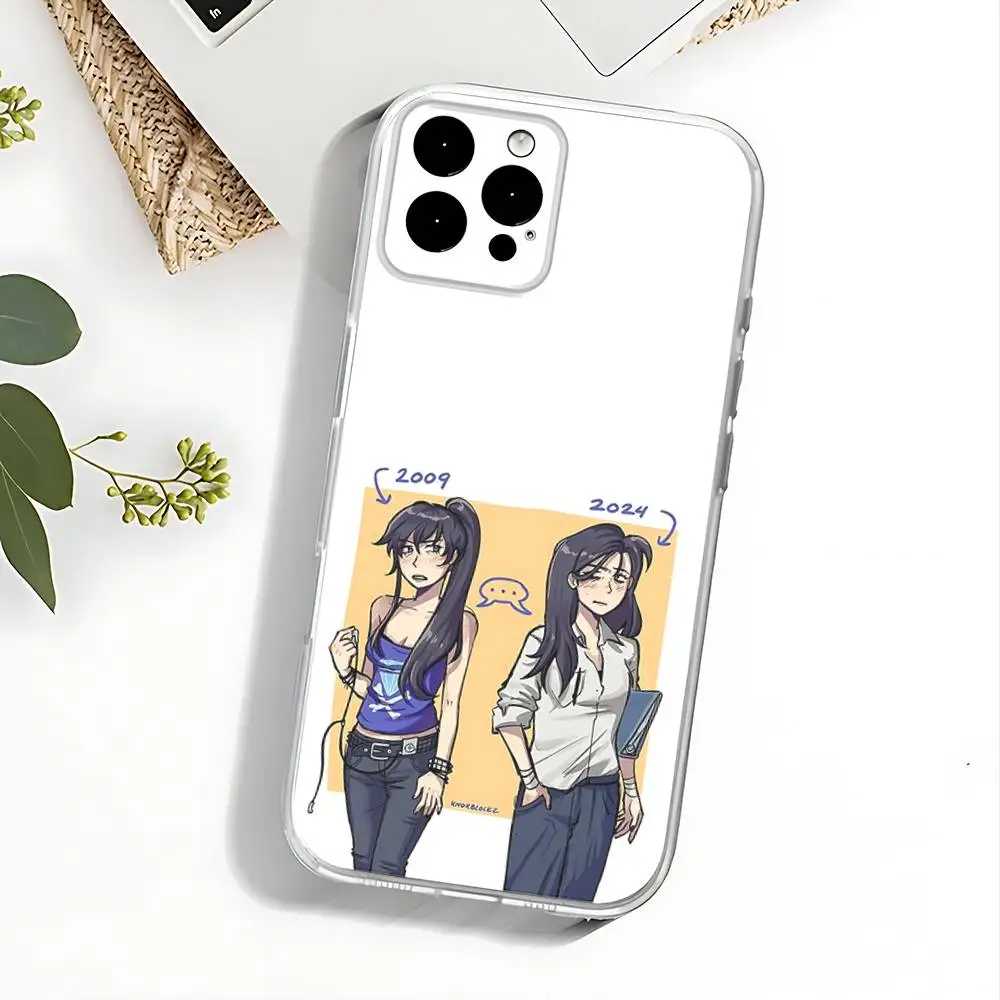 Custodia per telefono da gioco Classe C del 09 per iPhone 17,16,15,14,13,12,11 Pro,Max,Plus,X,XS,XR,SE4,E Mini Cover morbida trasparente