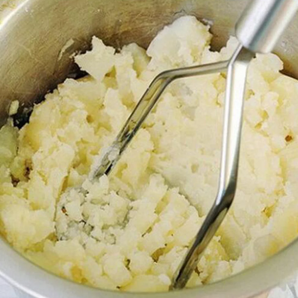 

Creative Stainless Steel Potato Masher Ricer Presser Easy Clean Comfortable Leverage for Home Kitchen Potato Presser