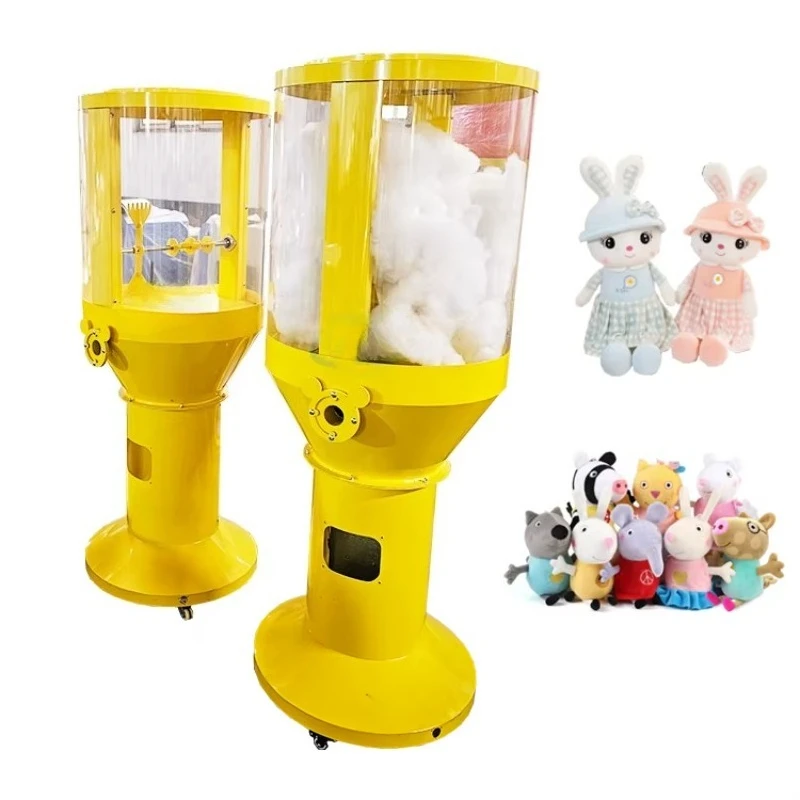New Portable Household Teddy Bear Filling Machine, Motor Driven Equipment For Teddy Bear And Pillow Production