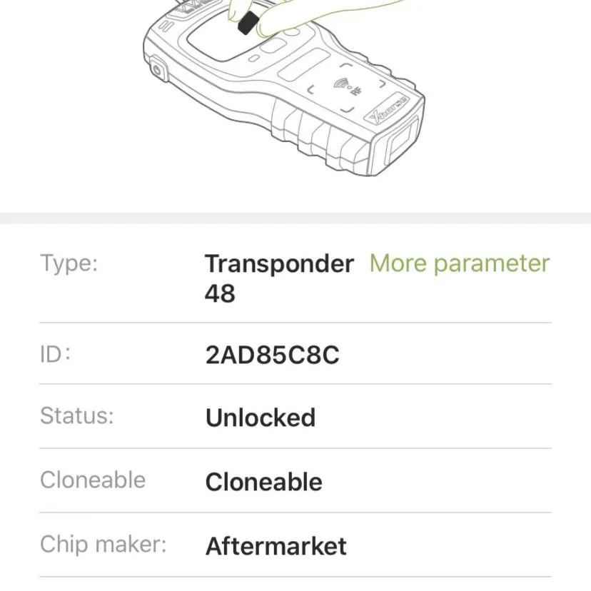 433Mhz ASK مع رقاقة نقل ID48 7E0 837 202 AD مفتاح بعيد لسيارة VW Amarok 7E0837202AD