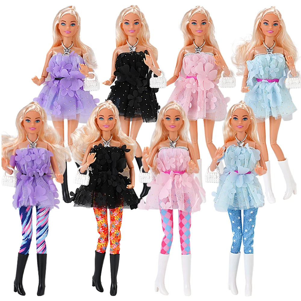 NK Official 1 Pcs Fashion Clothes 11.5 Inch Doll Dress 1/6 Doll Clothing Shoes Shirt Trousers Dollhouse Roll Play Toy JJ