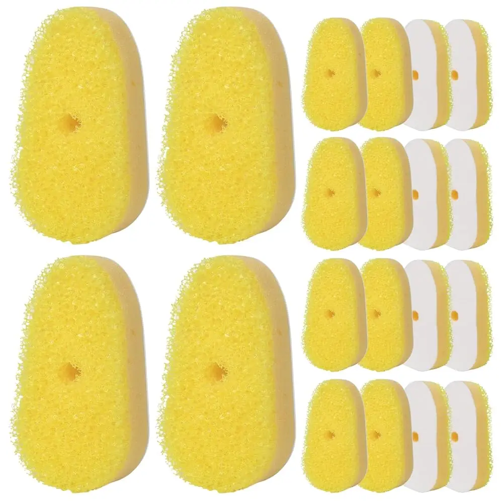 

Сменные насадки для щетки Scrub Daddy Dish Daddy - 20 штук, сменные головки для щетки для мытья посуды, сменные насадки для щетки для мытья посуды