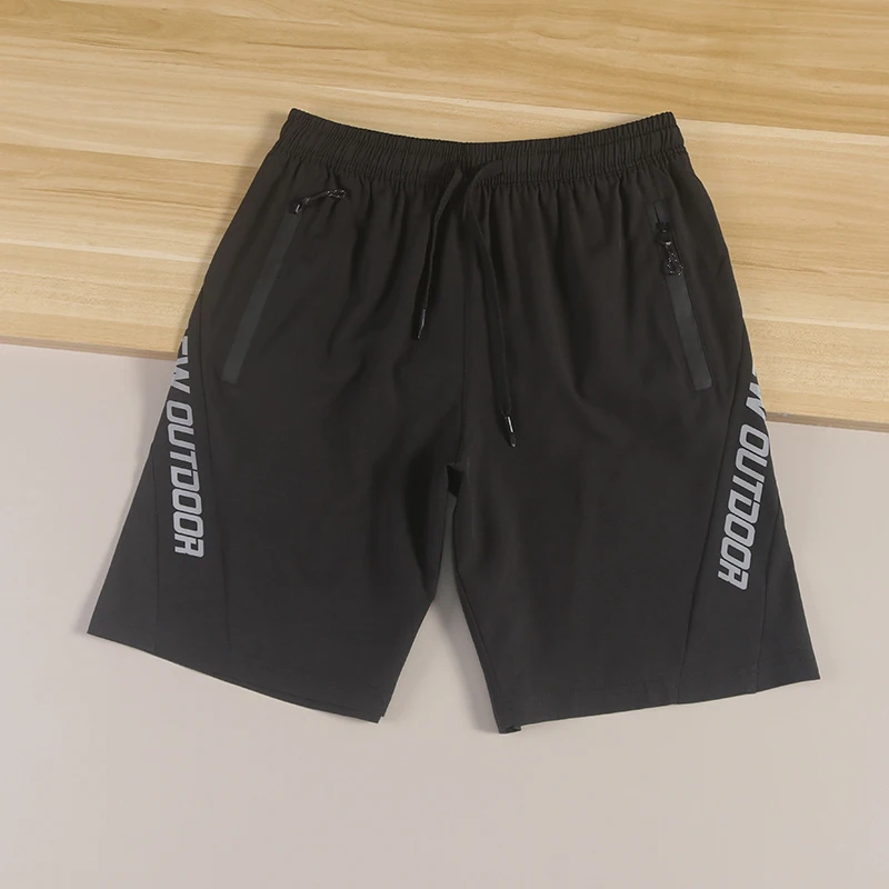 

Ice Silk Smooth Summer Men's Lightweight Breathable Qui Dry Casual orts Five-Quarter Length Faionable Urban Sle