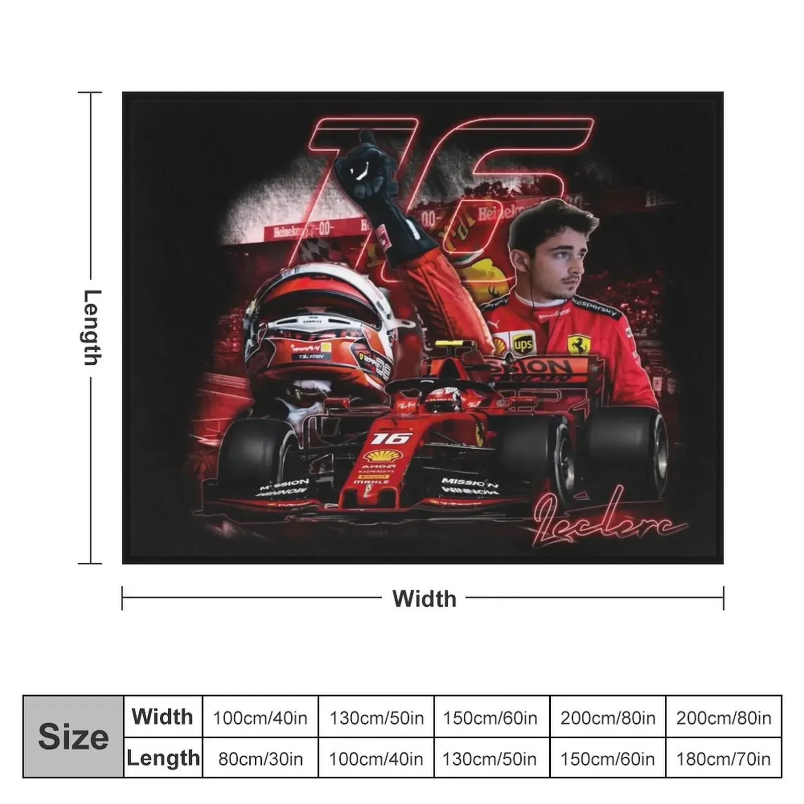 charles leclerc fan art Throw Blanket Comforter christmas decoration Blankets