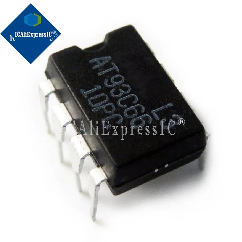 10pcs/lot AT93C66 93C66 DIP-8 new original In Stock