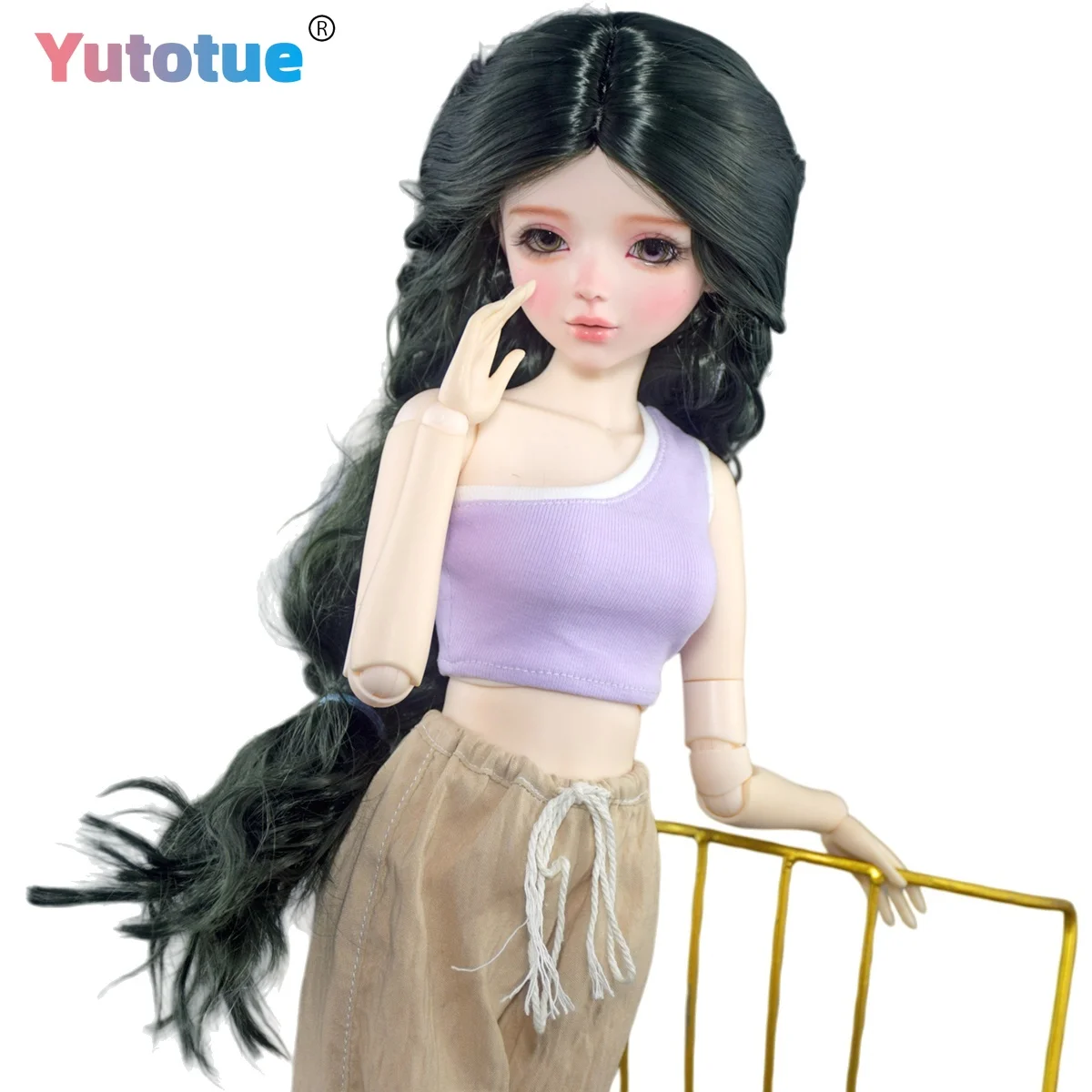 

YUTOTUE 56 см высота женская кукла ручная роспись макияж реалистичная съемная одежда костюм 1/3 BJD кукла игрушка