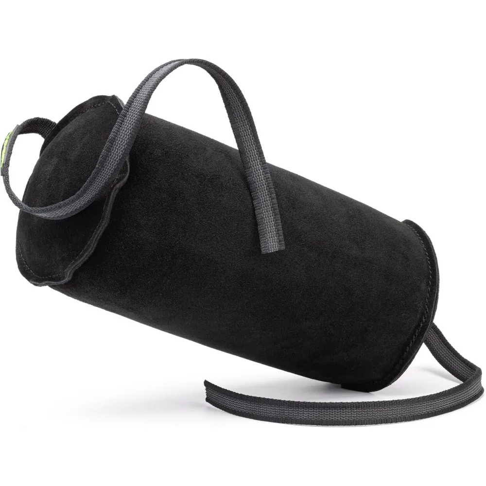 

Viper Leather Cylinder Bite Pillow Tug Toy Reward for Adult Dogs and Puppies