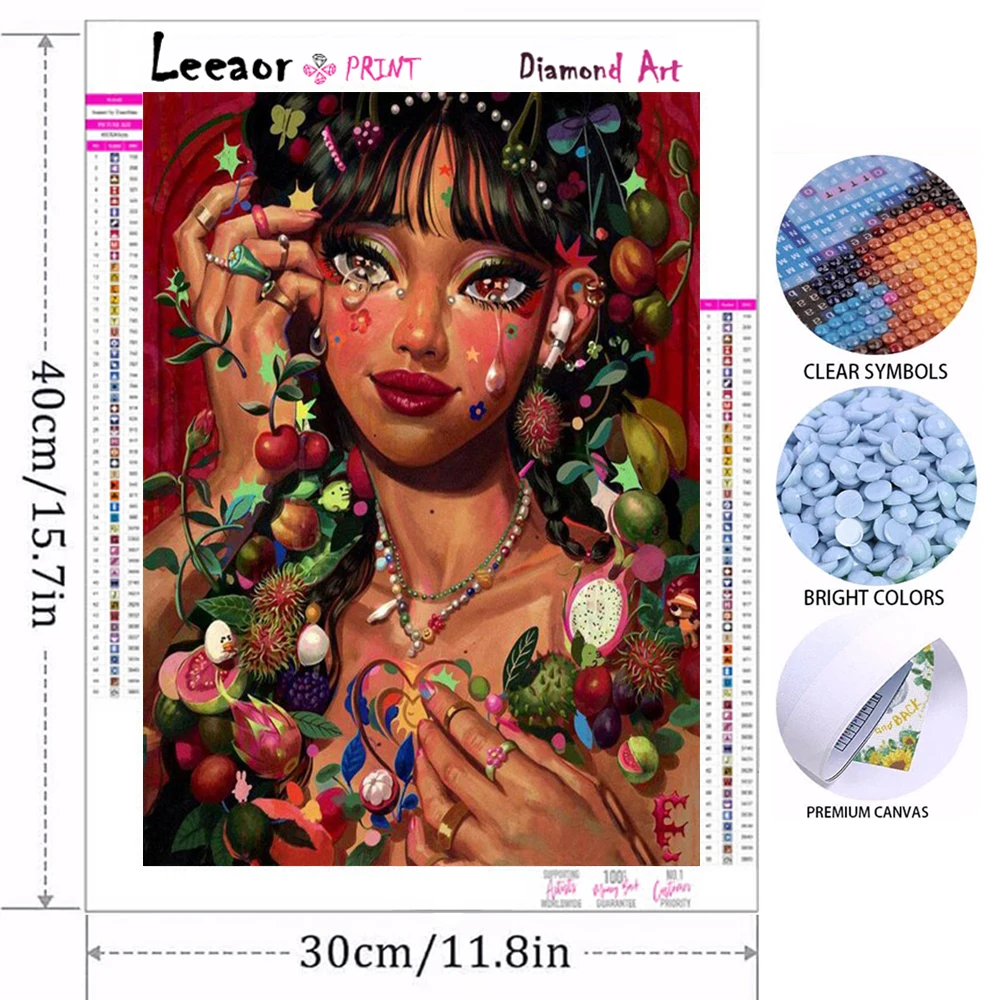 Character 5D Diamond Painting Suit Pink Girl Cross Stitch Diy Hand Embroidery Art Picture Home Decoration Nieuwe Collectie 2023