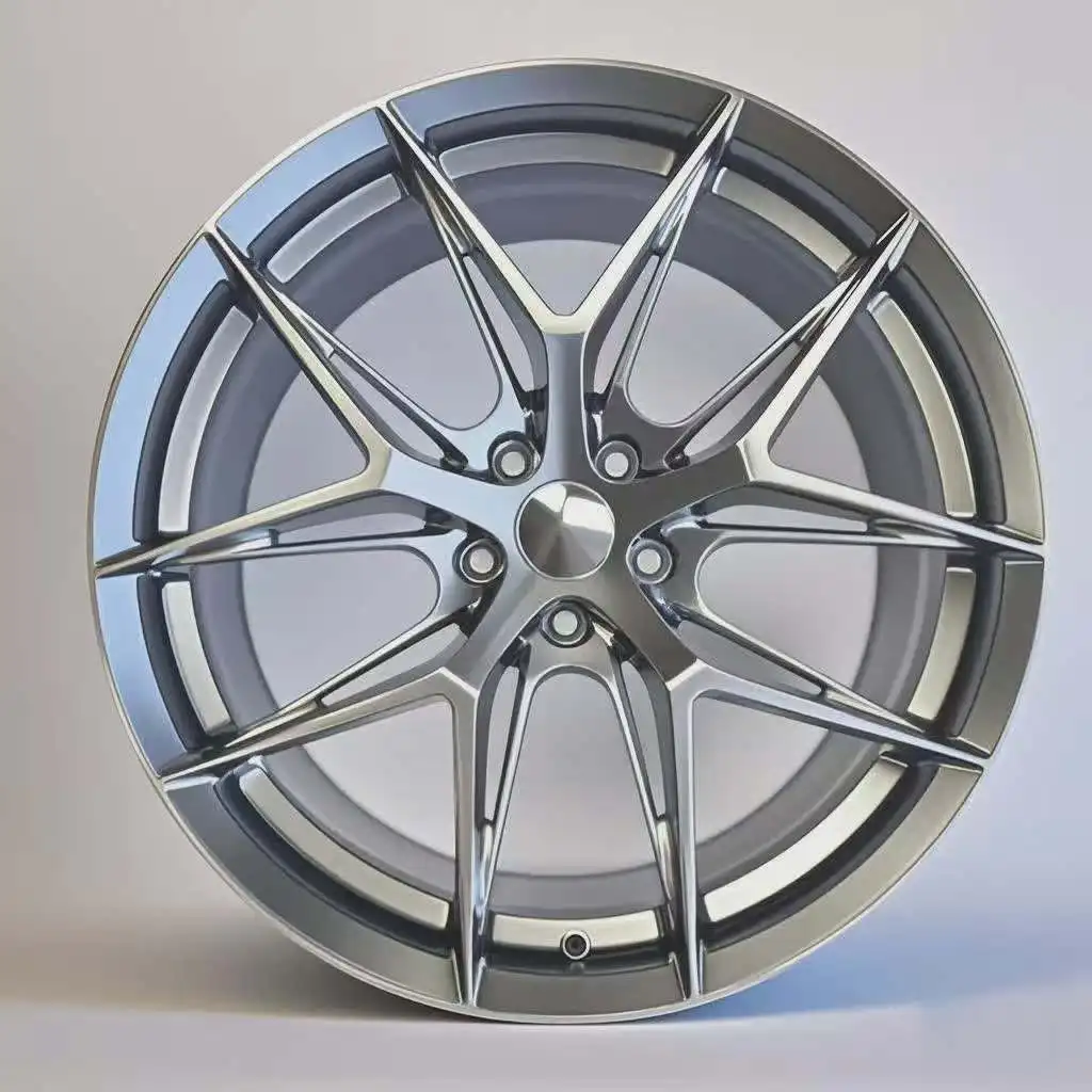17/18/19 Inch Stylish Rotary Flow Form Aluminum Alloy Passenger Car Wheels Lightweight Aesthetic Universal Retrofit Rims