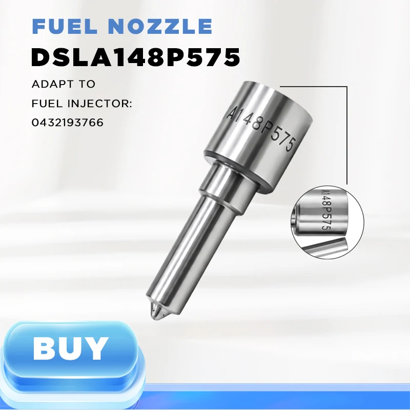 DSLA148P575 Diesel Engine Fuel Nozzle Flat Head White Needle Type Compatible With 0432193766 Automotive Engine parts LJ1042