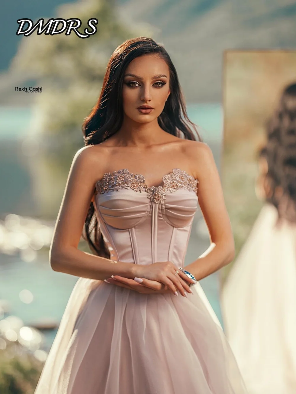 

Romantic Sweetheart Evening Dress 2025 Charming Chiffon Party Gown Classic A-Line Floor-Length Party Dresses فساتين سهرة