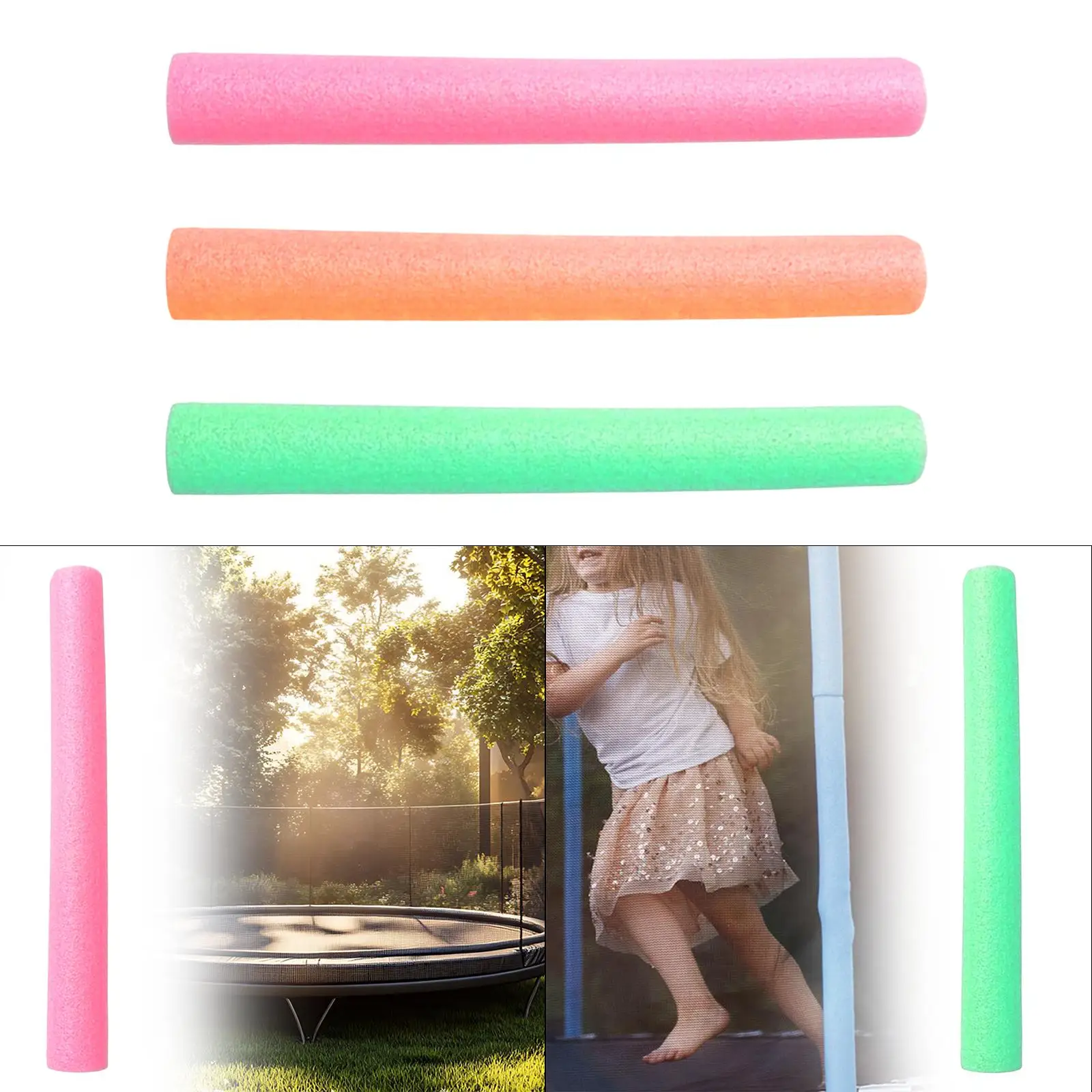 

Trampoline Enclosure Pole Foam Sleeve Padding for Children Jumping Bed Tube