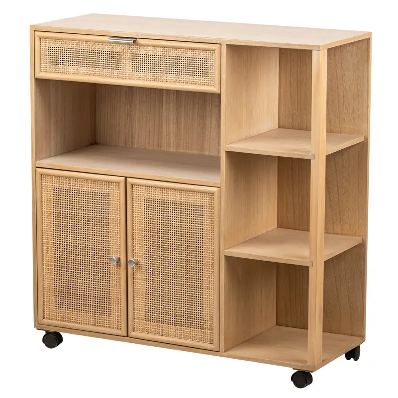 

Smart Storage and Organization Rattan Utility Table