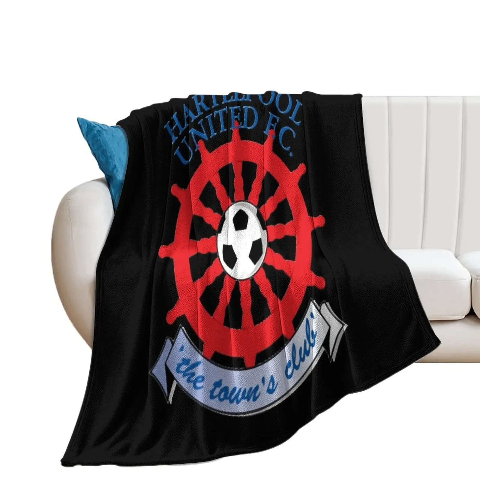 The Hartlepool United FC Essential Throw Blanket wednesday Luxury Thicken Blankets