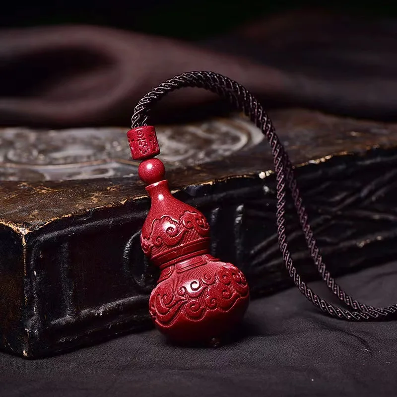 Genuine Xiangyun Gourd Pendant with High-content Purple Gold Sand Suitable for Men and Women As A Couple Perfect Gift for Giving