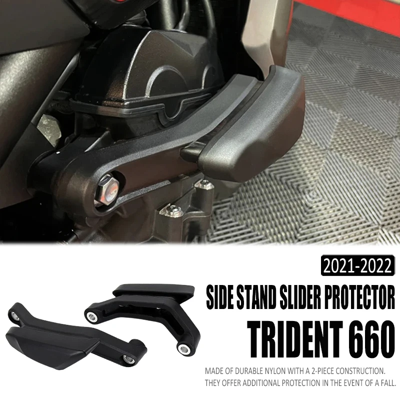 

New For Trident 660 Motorcycle Frame Sliders TRIDENT660 ABS Fairing Guard Crash Protector Bobbins Falling Protection 2021 2022