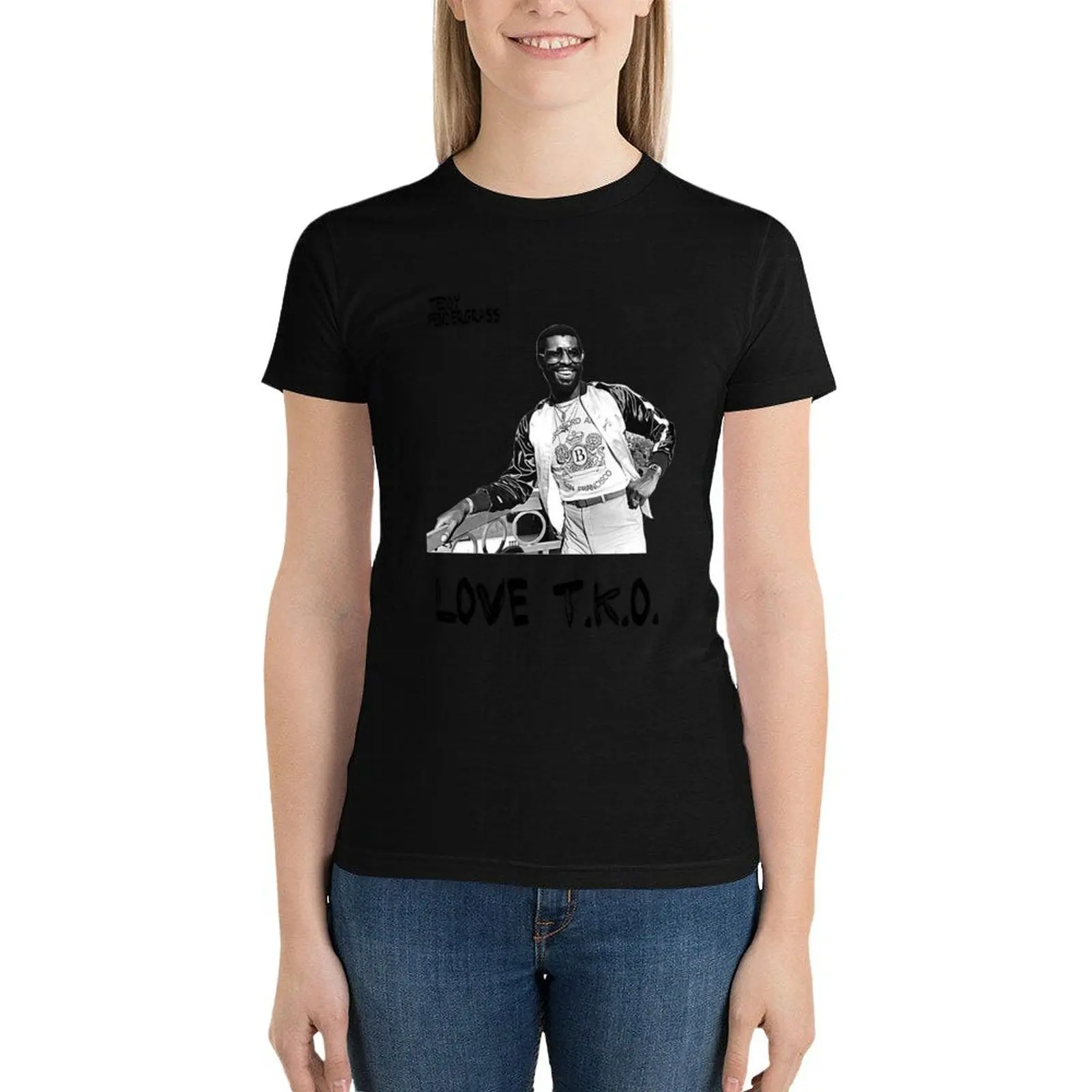 

Teddy Pendergrass T-Shirt plus size tops summer clothes luxury designer clothing Women