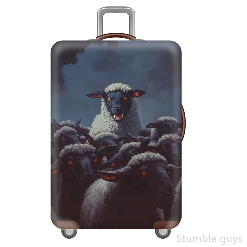 

Heavy Duty Stretchy Luggage Cover Anti-Dust Protective Suitcase Sleeve Durable For All Travel Styles Fits 18-32 Inch