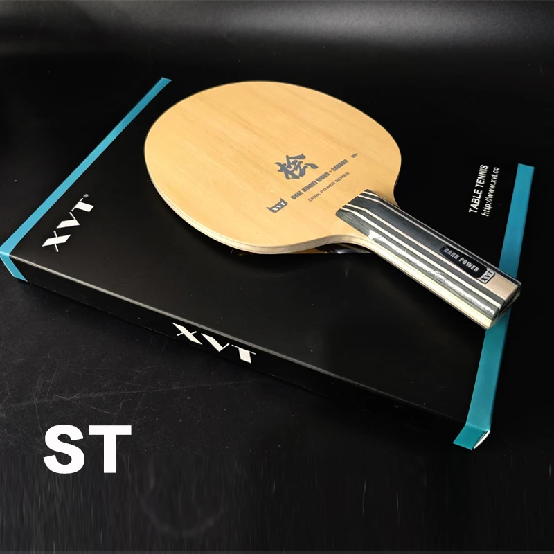 XVT Dual HINOKI CARBON Dark Power Table Tennis Blade/ ping pong