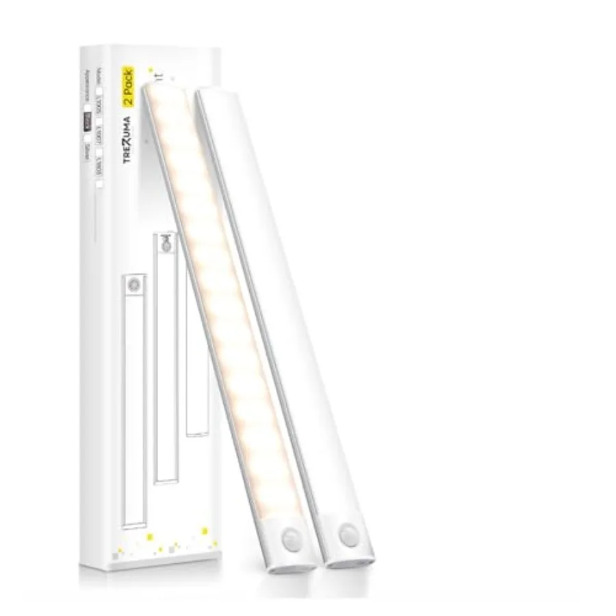 12 Inch Motion Sensor Under Cabinet LED Lights