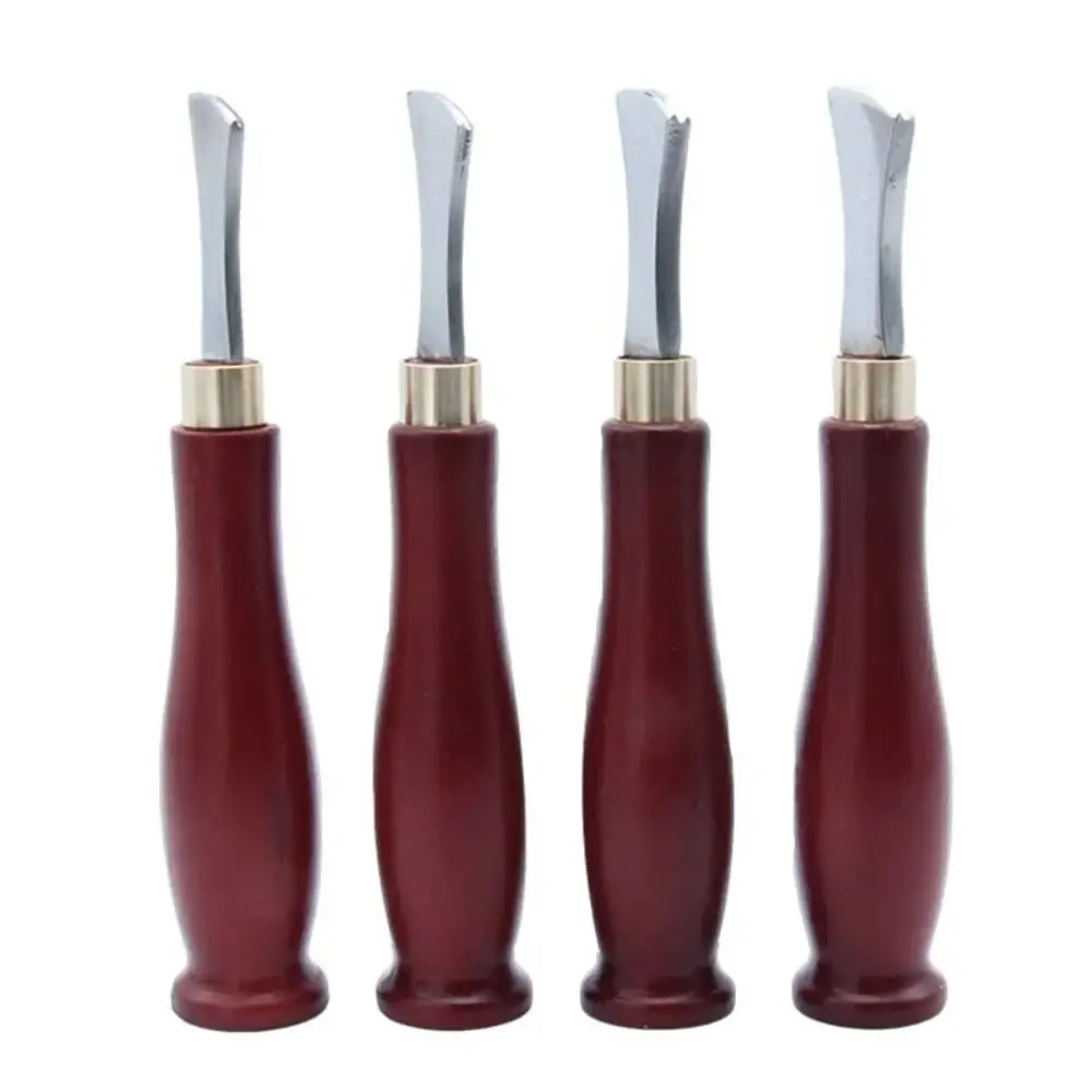 Sector Leather Edge Pressure Line Punch Shallow Groove Leathercraft Tools Leather Edge Press DIY Handmade Embedding Thread