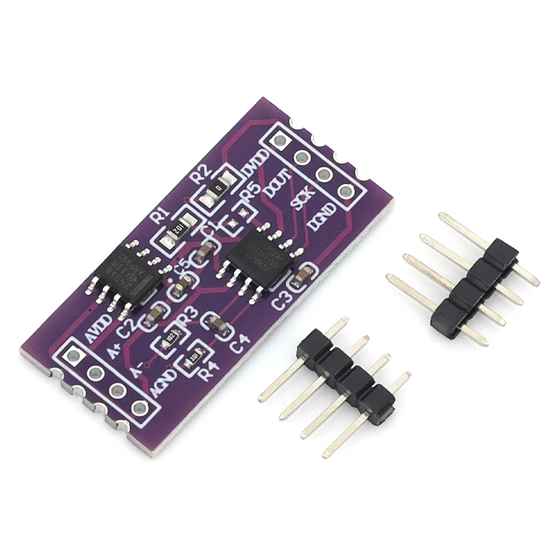 CS1237 24-bit ADC Module Single-channel Weighing Sensing with TL431 Voltage Regulator Chip