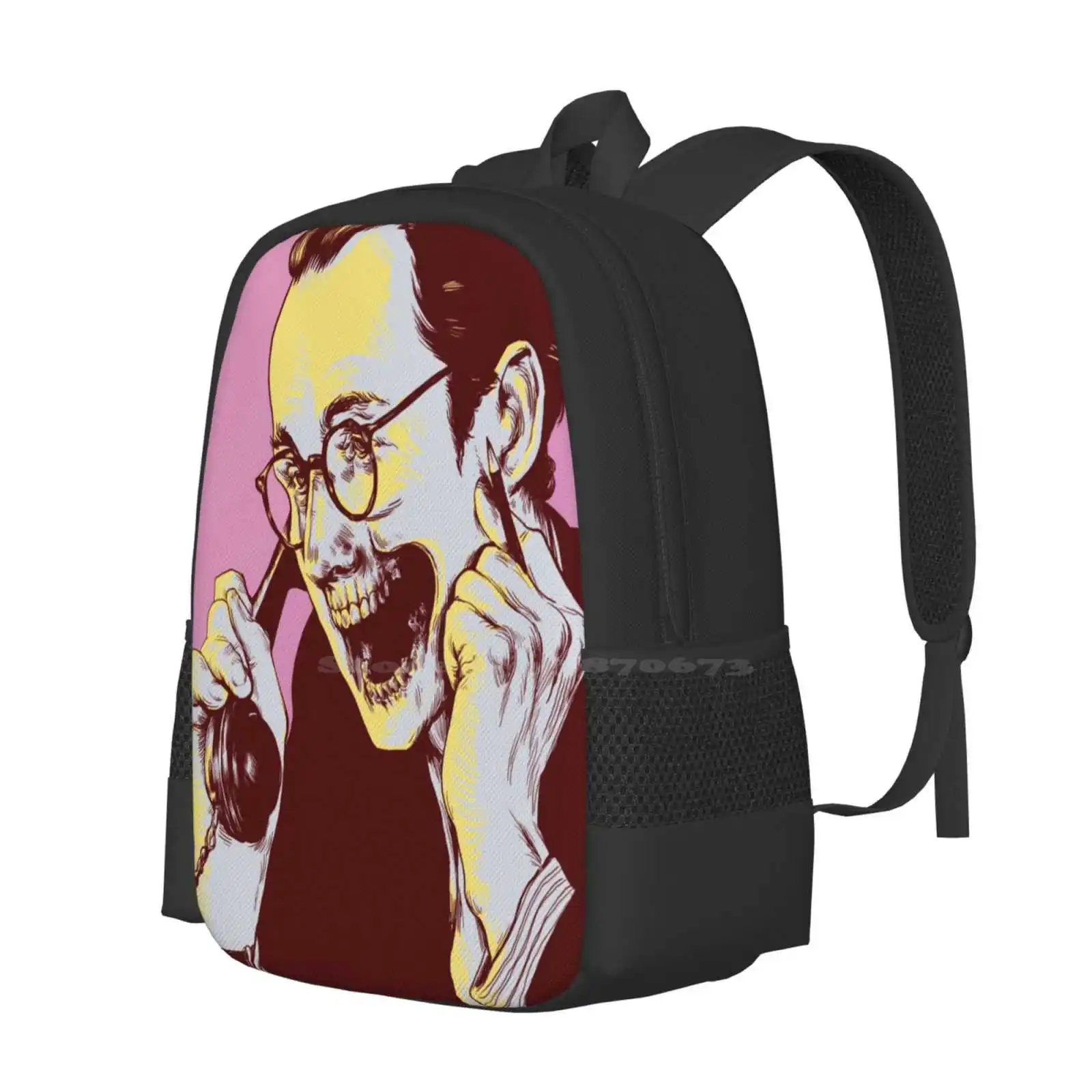 'Startling News Indeed, Sir''! Hot Sale Schoolbag Backpack Fashion Bags Guloo Colorful Urban Popart Streetart Weird