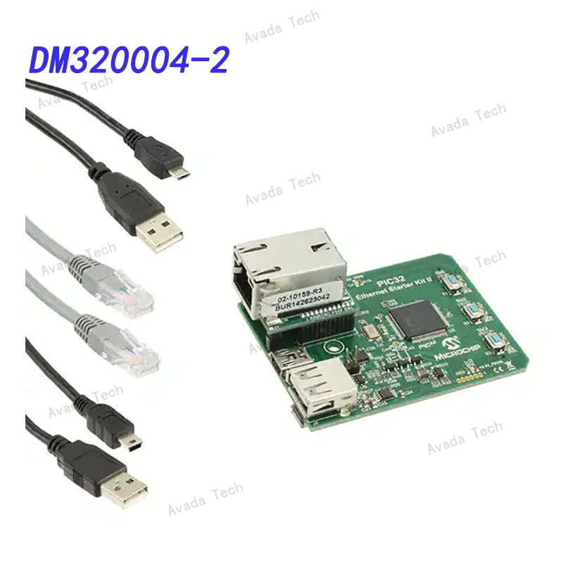 Avada Tech DM320004-2 PIC32 ETHERNET STARTER KIT II