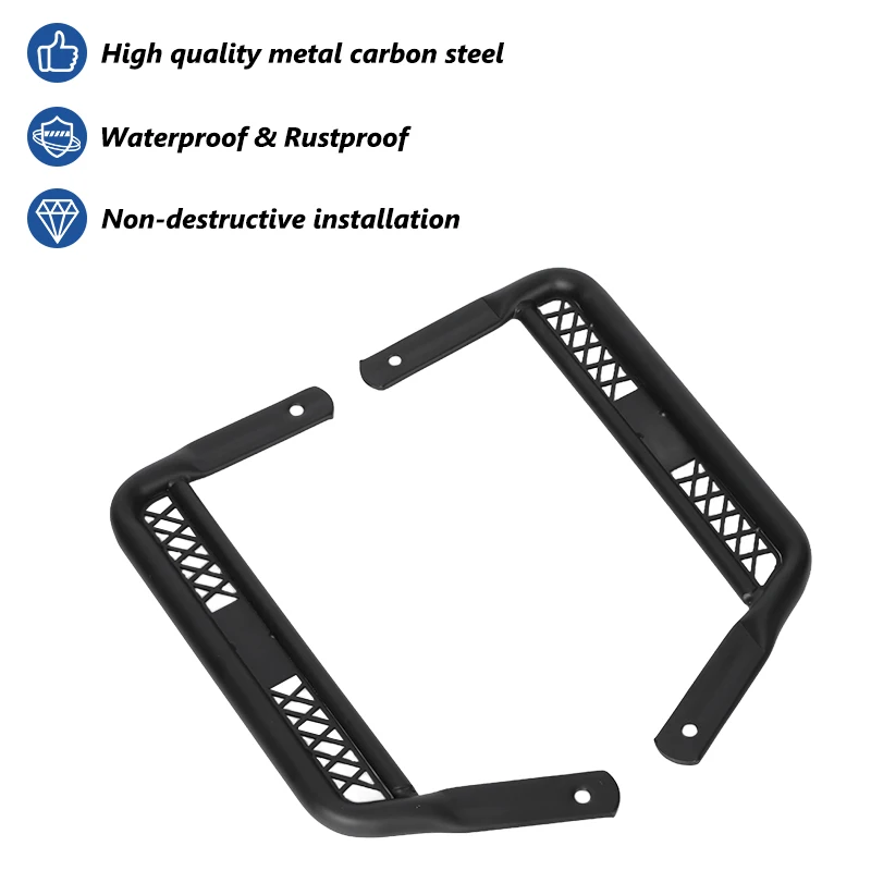 Motorcycle Foot Pegs for Yamaha BWS125 / Zuma125,High Quality Metal Carbon Steel,Anti-Slip Teeth Footpegs,Extended Design,1 pair