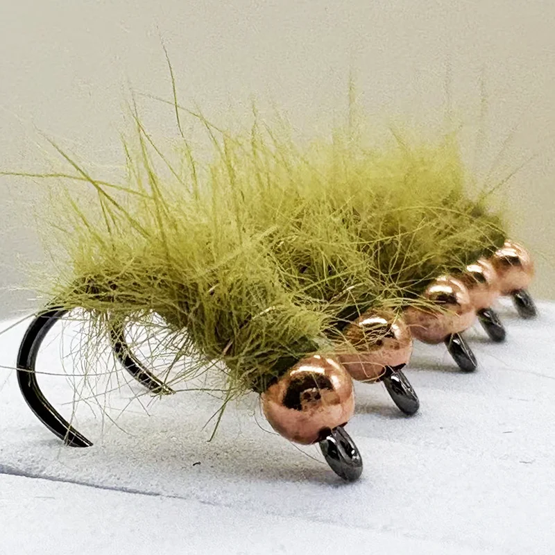 Fishing Hook Barbless - ชุดเหยื่อตกปลาแบบเปียก 5 ชิ้น – ตะขอเหล็กแบบไม่มีหนาม, เหยื่อตกปลาเทราท์แบบจมช้า,