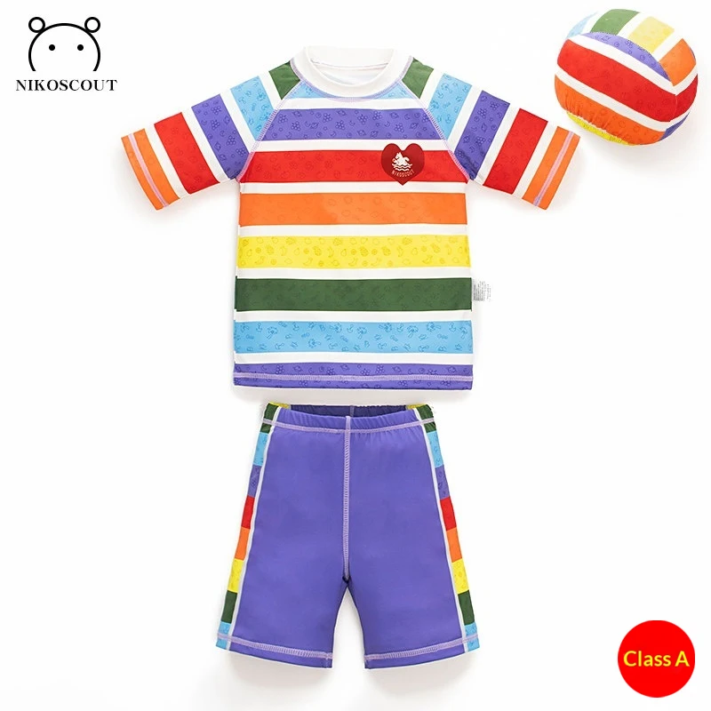 

Baby swimsuit, baby split set, children's hot spring swimsuit, girls' A-level high beauty quick drying, boys 3 years old