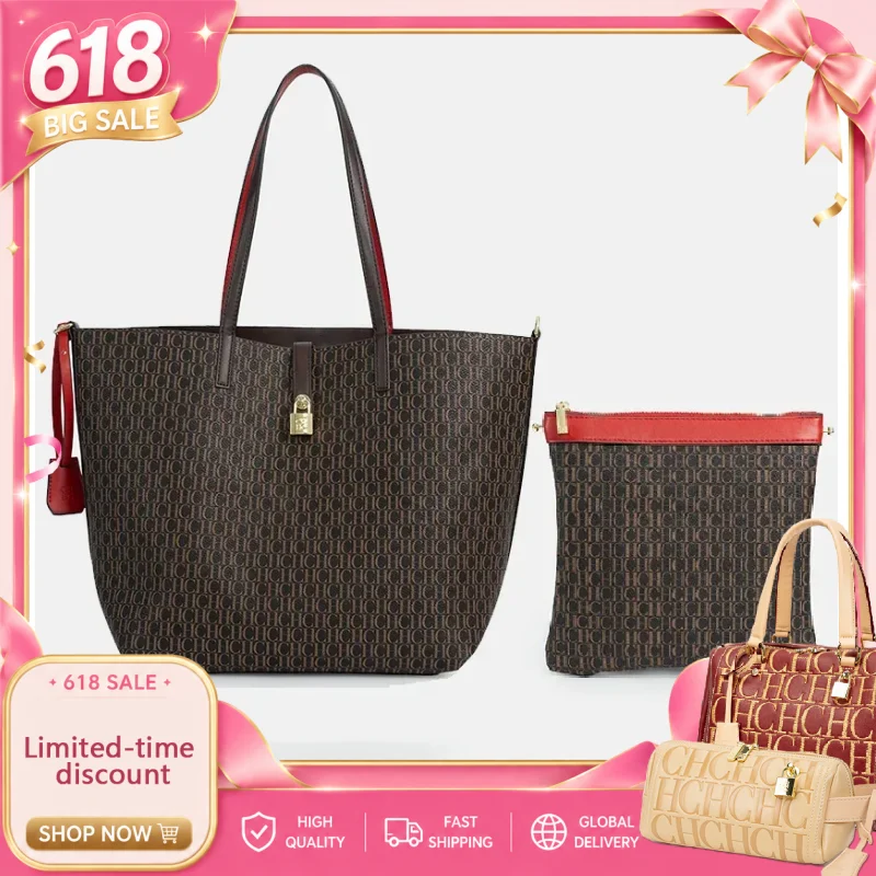 ch-elegant-light-luxury-practical-with-bags-pure-color-simple-large-capacity-casual-resistant-brand-women's-bag-shoulder-bag
