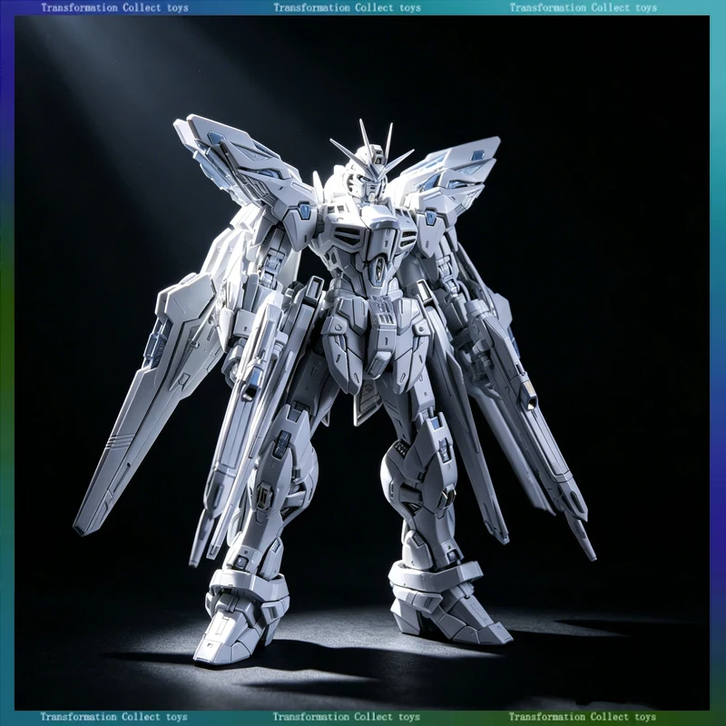 PIANXIN Model  MGEX 1/100 White Legend True Twilight White Strike Freedom Assembled Model Anime Figures Birthday Gift