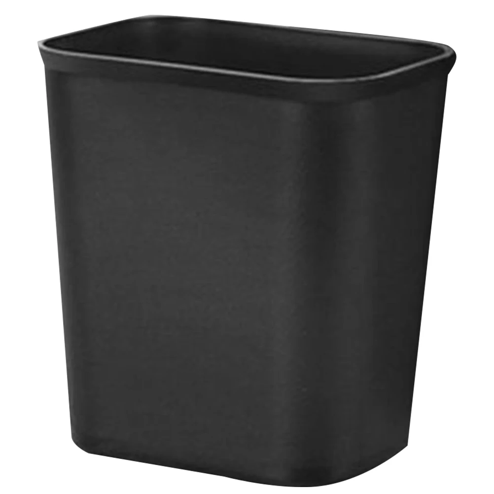 

Thickened Trash Can Without Lid Plastic Garbage Bin for Home Office Bathroom Safe Material Storage Solution Household
